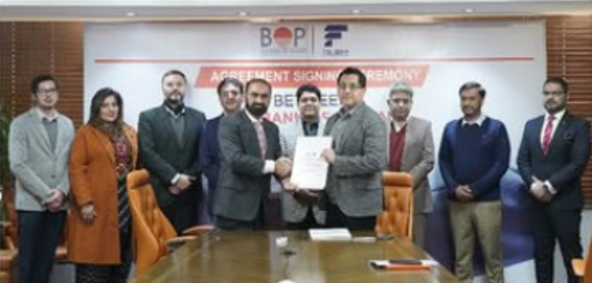 The Bank of Punjab (BOP) and Fauree Tech Pvt. Ltd. have teamed up to launch a Digital Agri Finance solution