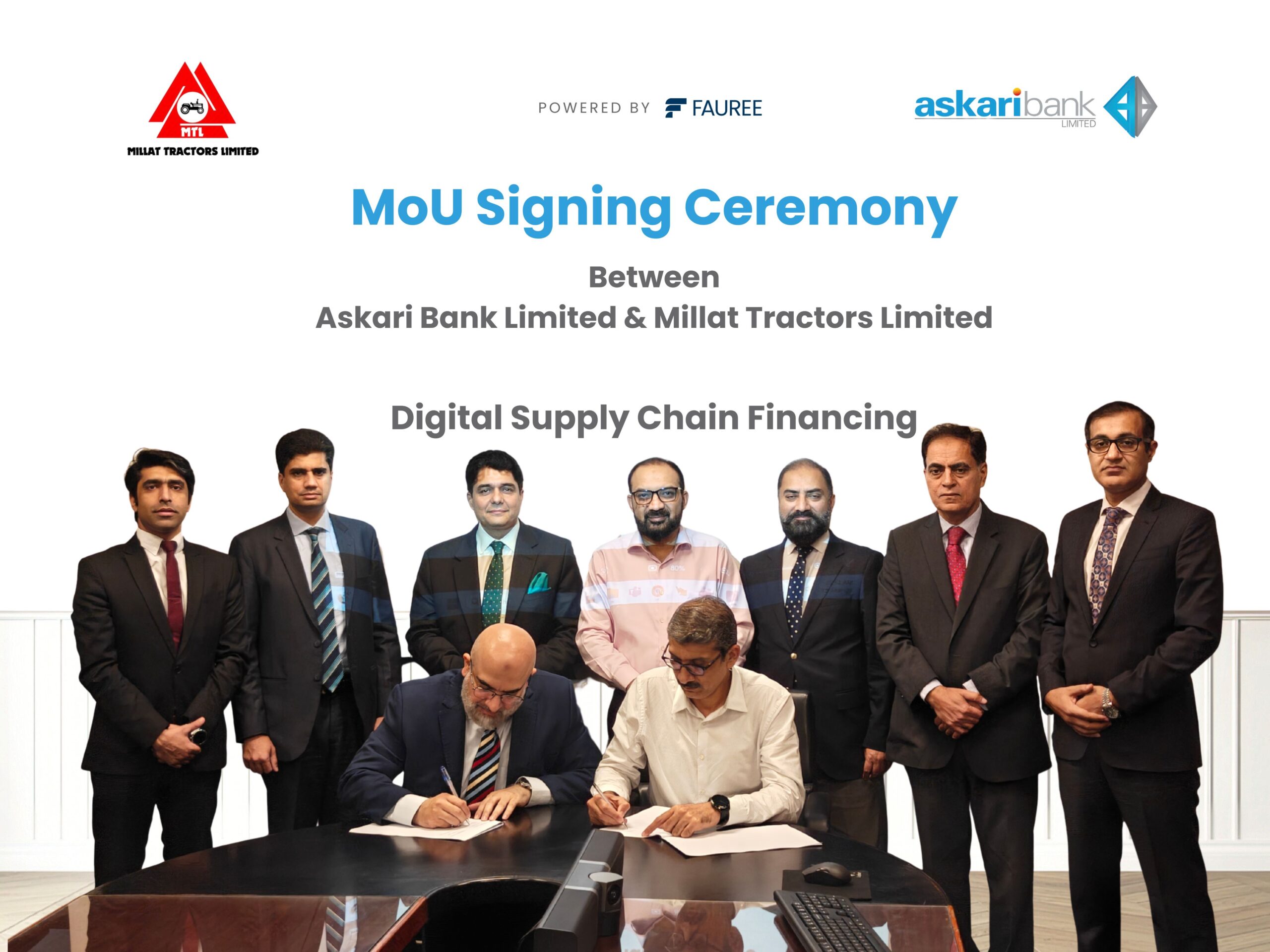 Askari Bank, Millat Tractors, and Fauree Launch Digital Supplier Finance Program for Pakistan’s Largest Tractor Supply Chain