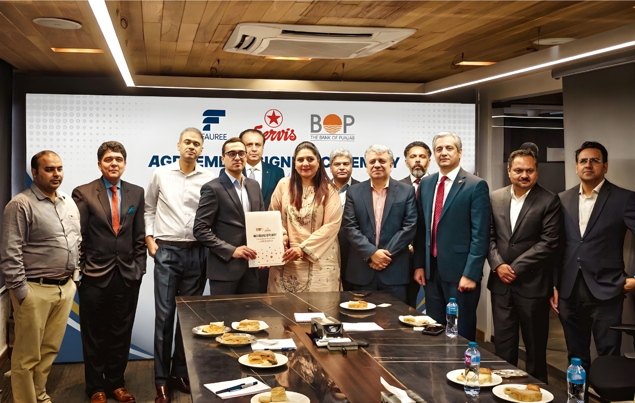Bank of Punjab, Servis Group, and Fauree Launch Comprehensive Digital Supplier and Distributor Finance Program